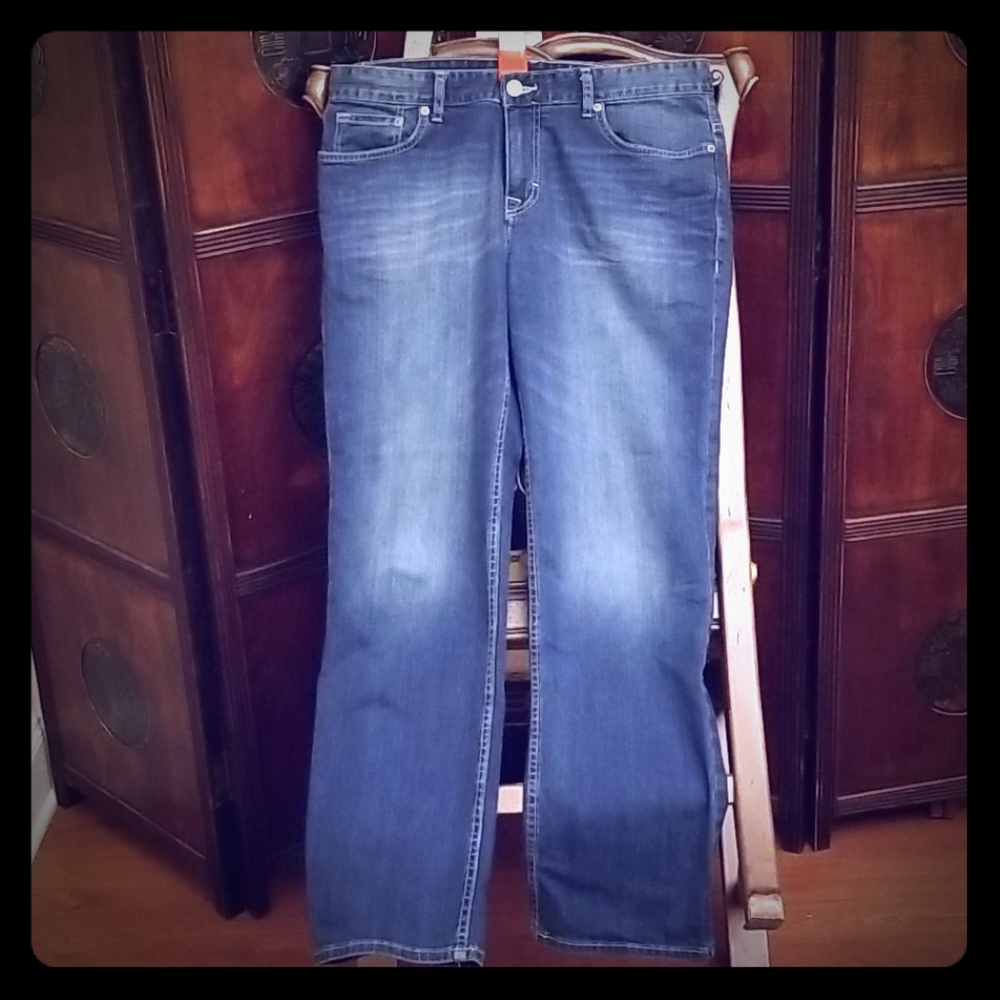 CALVIN KLINE JEANS 34 30 STRAIGHT